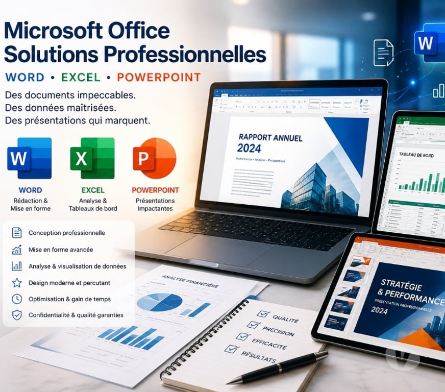 Dépannage ordi Mac / PC / portable Isère Grenoble - Photos Vivastreet Conception, mise en forme et optimisation de vos documents