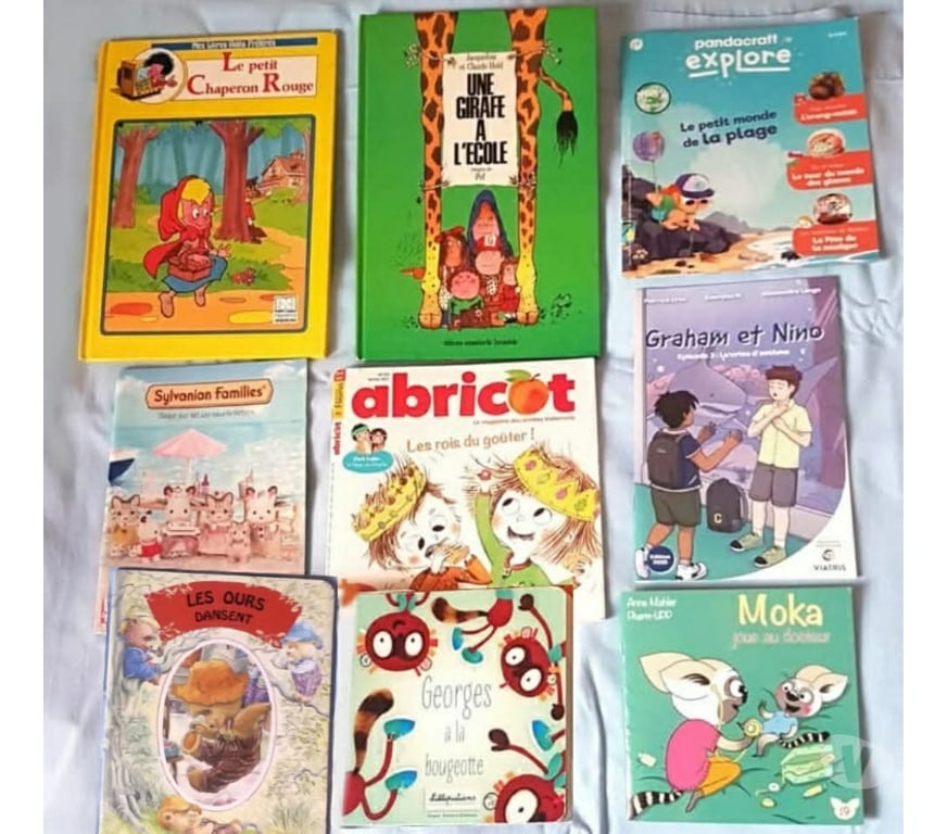 Livres occasion Gard Nimes - Photos Vivastreet Lot 9 livres-magazines enfant