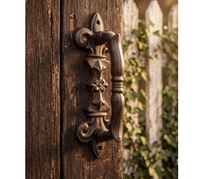 Décoration-Art-Antiquité Agen Lot-et-Garonne - Photos Vivastreet Poignée de porte vintage fonte Fleur-de-Lis