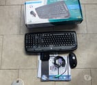 Chalons en Champagne - Marne — Clavier + Sourie sans fil Logitech Cordless Desktop EX110