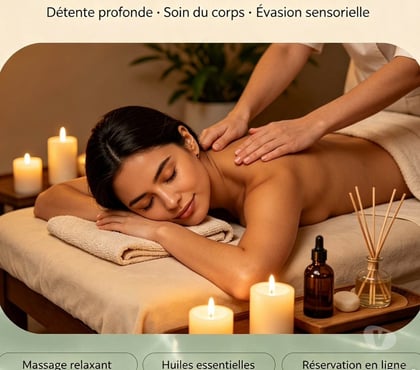 Massage St Pierre des Corps Indre-et-Loire - Photos Vivastreet Salon de massage relaxant