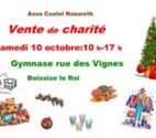Boissise le Roi - Seine-et-Marne — Vente de charité Automne, Hiver et NOËL