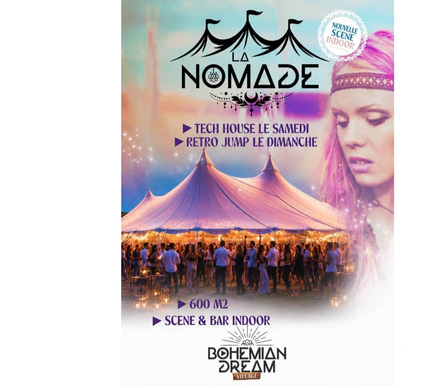 Spectacles Nord Roost Warendin - 59286 - Photos Vivastreet 2 x 2 places pour Bohemian Dream Village samedi 5 septembre