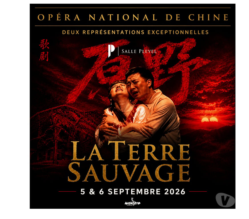 Spectacles Paris Paris 13ème ardt - 75013 - Photos Vivastreet 2 billets " La Terre Sauvage " dimanche 6 septembre à Paris