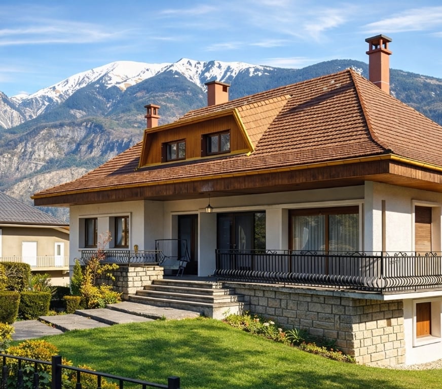 Vente Maison Savoie St Jean de Maurienne - 73300 - Photos Vivastreet Maison 196 m² – 2 appartements – Terrain - Jardin
