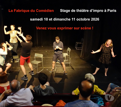 Musique - Théâtre - Danse Paris 1er ardt Paris - Photos Vivastreet Stage improvisation théâtre week-end octobre Paris