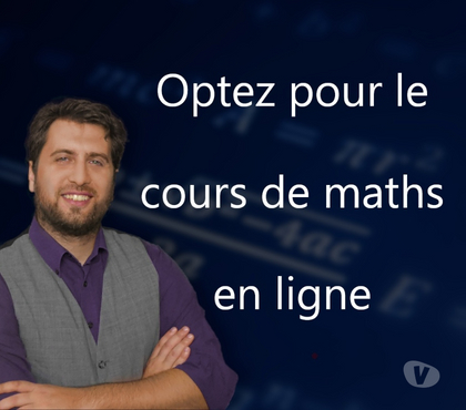 Autres cours Lyon Lyon - Photos Vivastreet MATHS - Cours particulier, Visio, Prof Expérimenté, 1h30