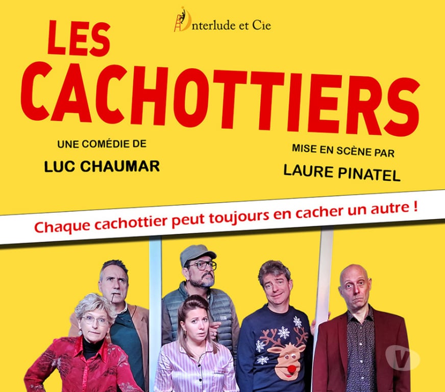 Spectacles Isère Grenoble - Photos Vivastreet Les Cachottiers, une comédie de Luc CHAUMAR