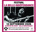 Wittelsheim - Haut-Rhin — Places festival "La Belle Indépendance" MANU LANVIN ce soir