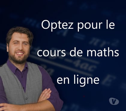 Soutiens scolaires St Etienne St Etienne - Photos Vivastreet MATHS - Cours particulier en visio, 1h30, Prof Expérimenté