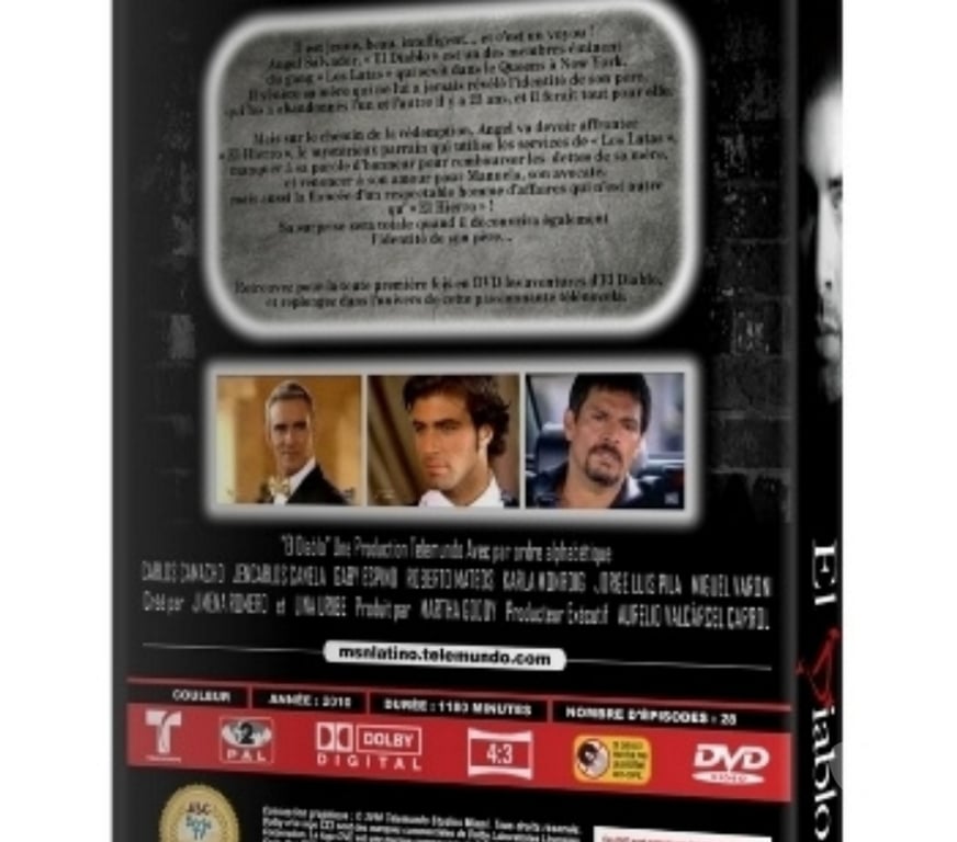 DVD occasion La Réunion Saint denis - 97400 - Photos Vivastreet El Diablo en Coffret DVD [Telenovelas DVD]
