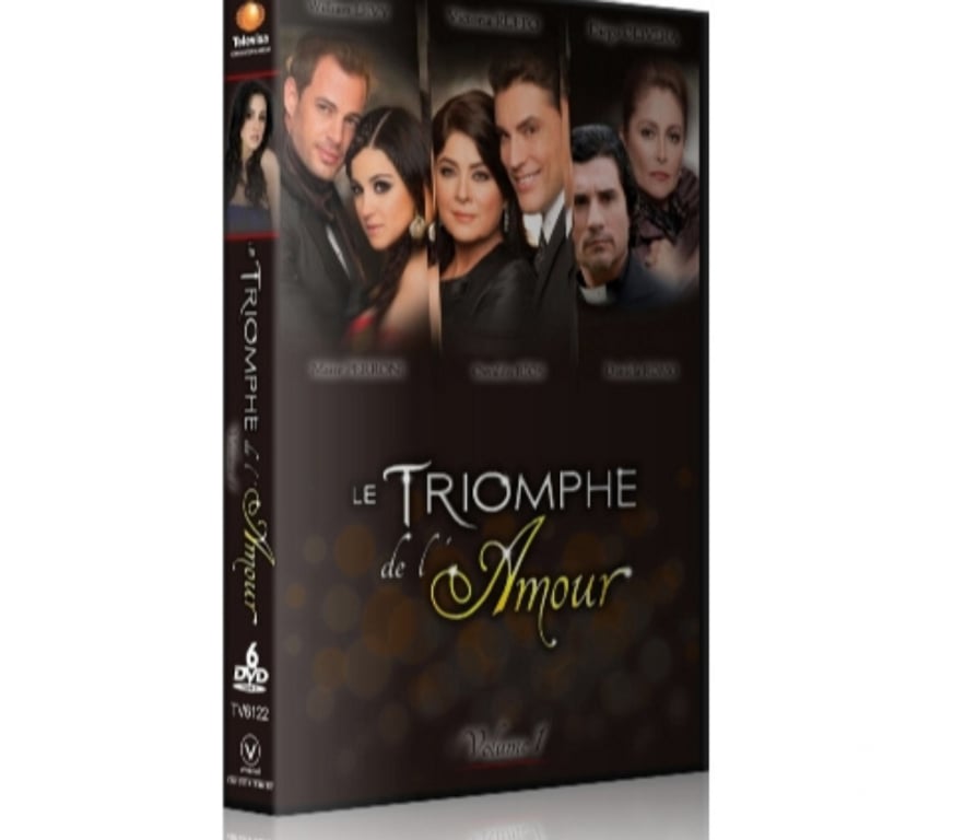 DVD occasion La Réunion Saint denis - 97400 - Photos Vivastreet Le Triomphe de l'amour en Coffret DVD [Telenovelas DVD]