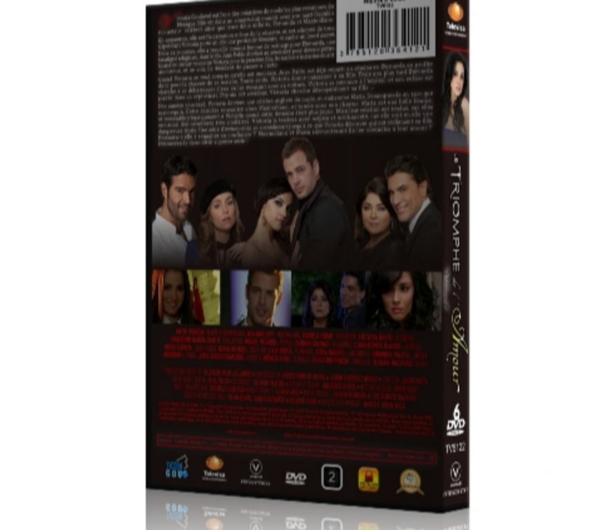 DVD occasion La Réunion Saint denis - 97400 - Photos Vivastreet Le Triomphe de l'amour en Coffret DVD [Telenovelas DVD]