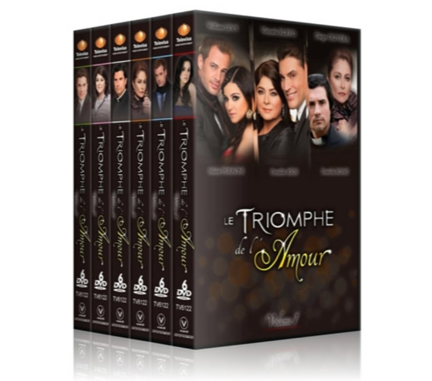DVD occasion La Réunion Saint denis - 97400 - Photos Vivastreet Le Triomphe de l'amour en Coffret DVD [Telenovelas DVD]