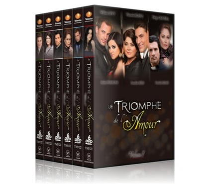 DVD occasion Saint denis La Réunion - Photos Vivastreet Le Triomphe de l'amour en Coffret DVD [Telenovelas DVD]