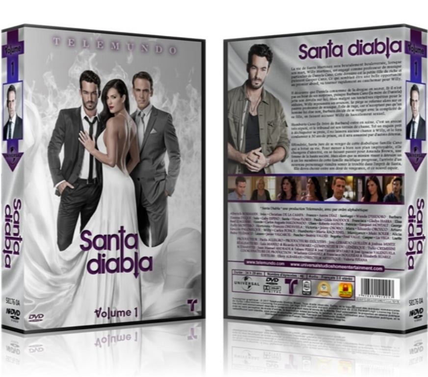 DVD occasion La Réunion Saint denis - 97400 - Photos Vivastreet Santa Diabla en Coffret DVD [Telenovelas DVD]