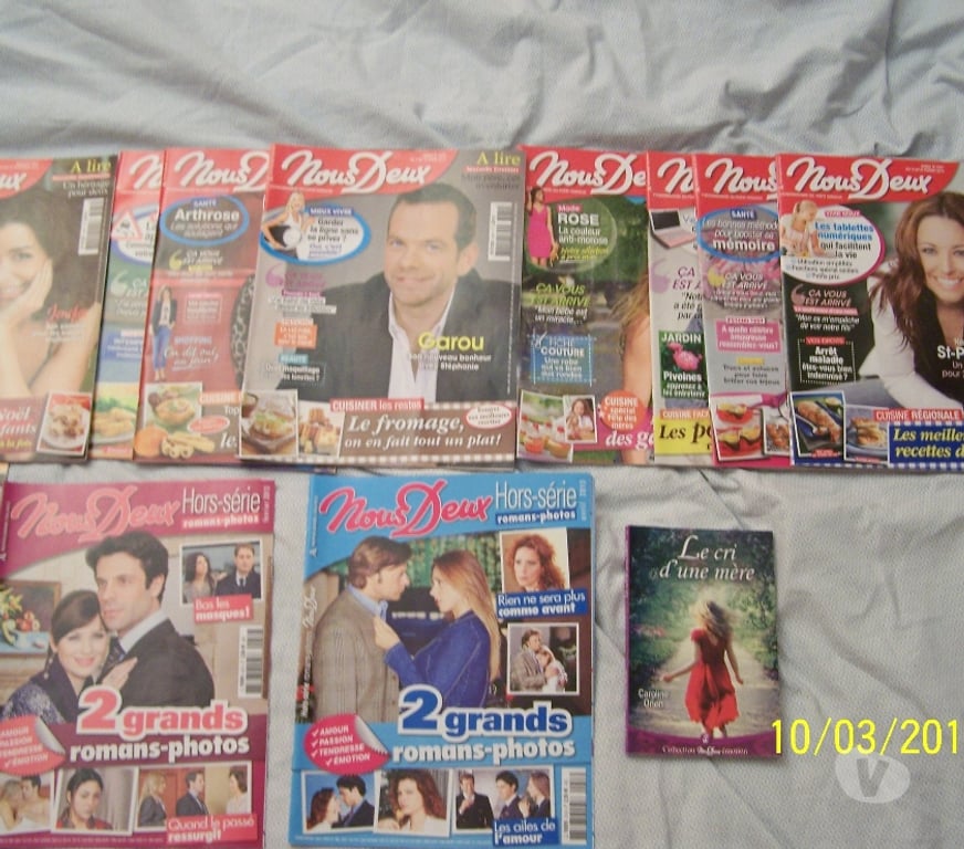 Livres occasion Hauts-de-Seine Issy les Moulineaux - 92130 - Photos Vivastreet 20 magasines neufs de NOUS DEUX
