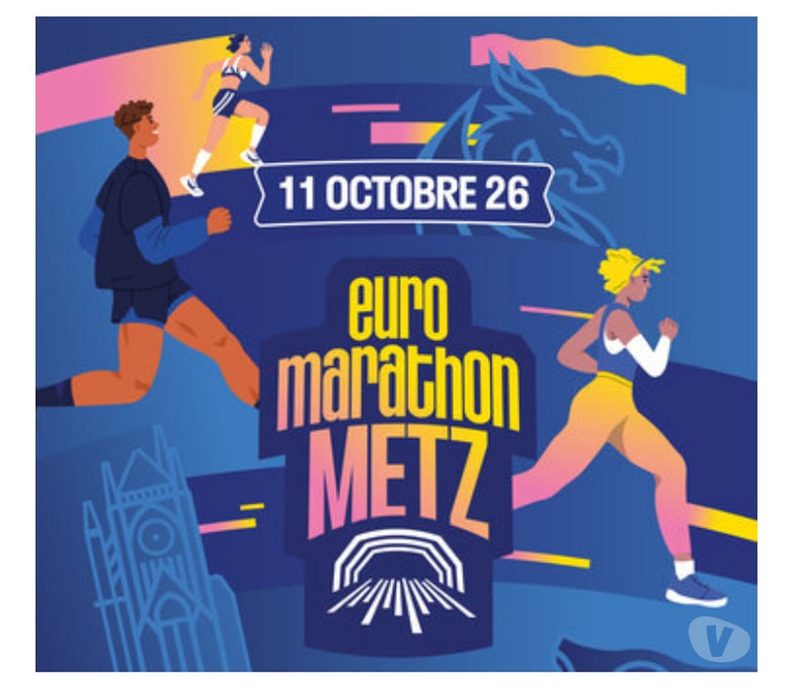 Evenements sportifs Moselle Metz - Photos Vivastreet 1 dossard pour l’Euro Marathon de Metz dimanche 11 octobre