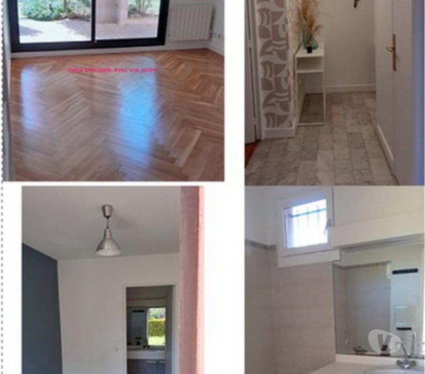 Location appartement Rhône Ste Foy les Lyon - 69110 - Photos Vivastreet T2 45m2 avec jardin 126 m2,garage,dans parc,tennis,volley,
