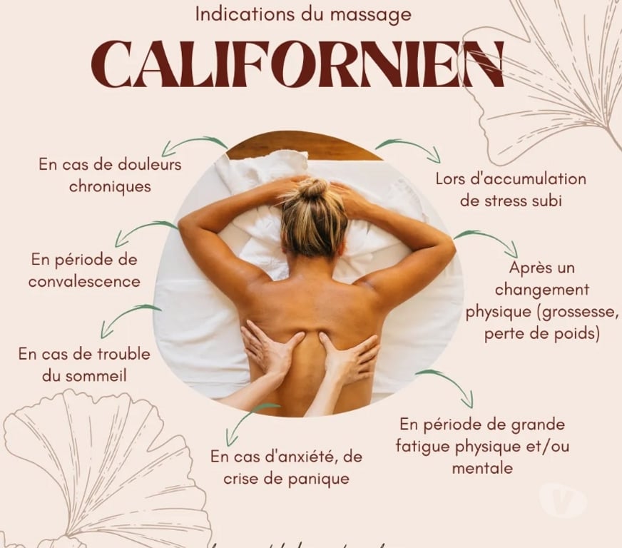 Massages Charente-Maritime Royan - 17200 - Photos Vivastreet MASAGGE CALIFRNIEN SIMPLE OU INTEGRAL