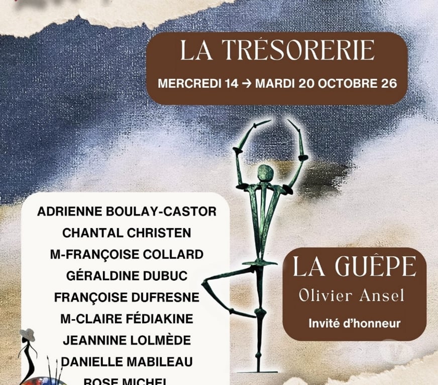 Expositions - Visites Loiret St Pryve St Mesmin - 45750 - Photos Vivastreet EXPOSITION au DOMAINE de la TRESORERIE