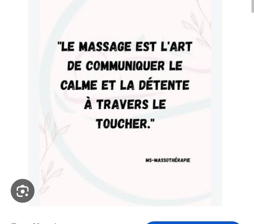 Massages Haute-Savoie Ambilly - 74100 - Photos Vivastreet Un moment pour souffler