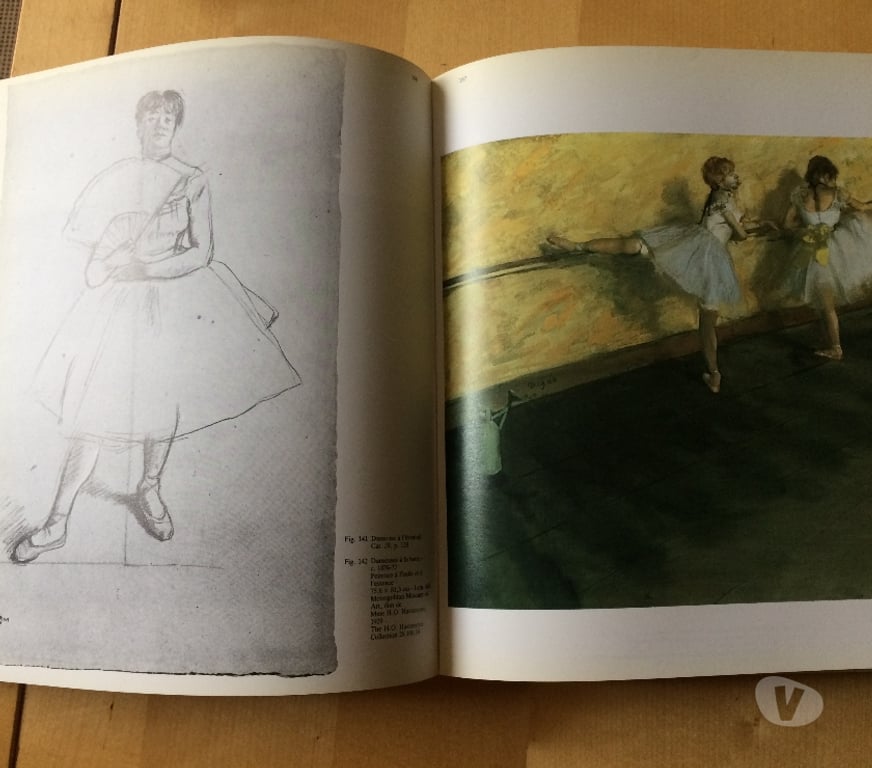 Livres occasion Vendée Grosbreuil - 85440 - Photos Vivastreet Degas : Catalogue de l'expo 1984 "Le modelé et l'espace"