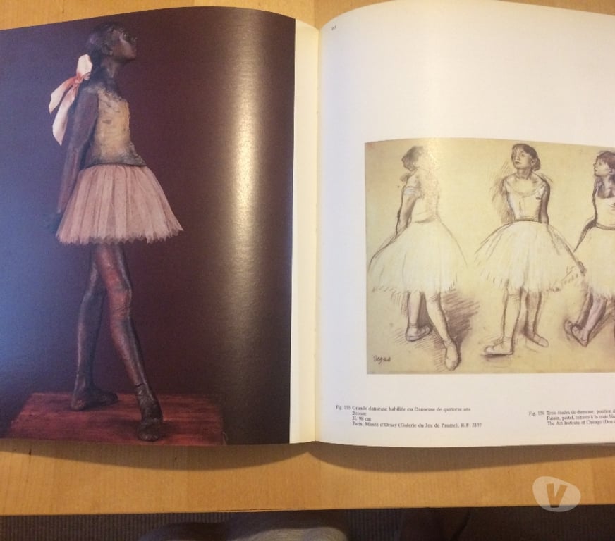 Livres occasion Vendée Grosbreuil - 85440 - Photos Vivastreet Degas : Catalogue de l'expo 1984 "Le modelé et l'espace"