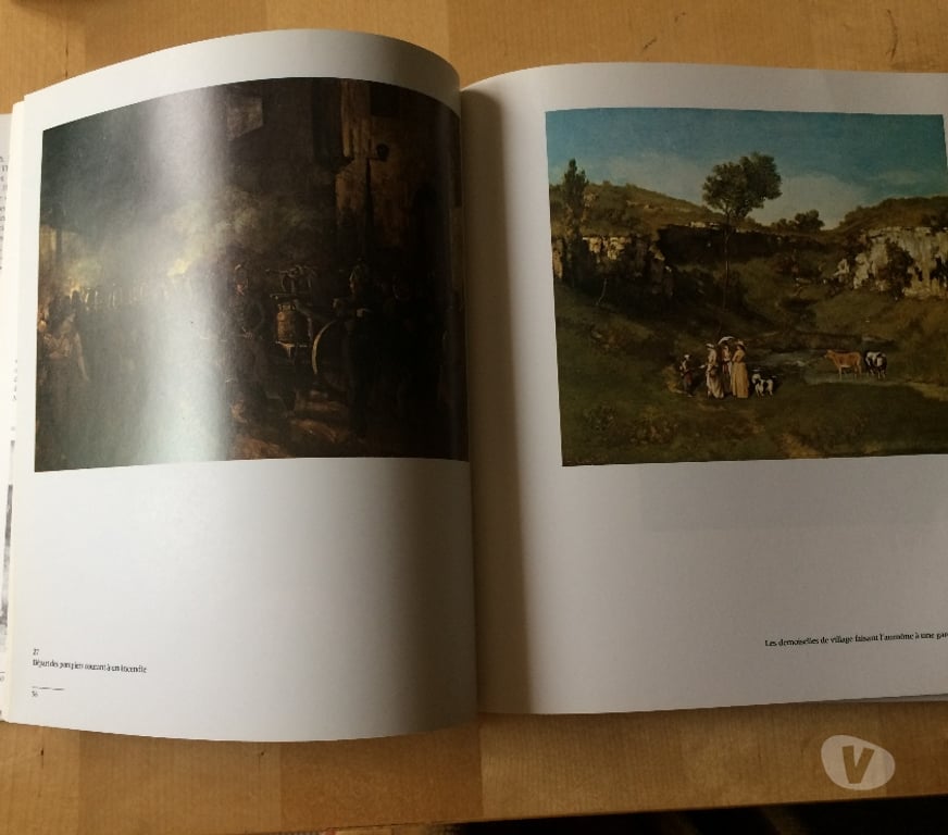 Livres occasion Vendée Grosbreuil - 85440 - Photos Vivastreet Gustave Courbet, catalogue expo Grand Palais 1977-78