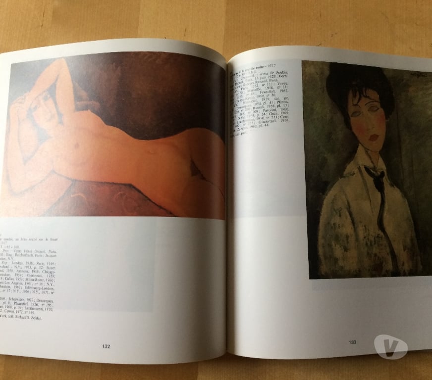 Livres occasion Vendée Grosbreuil - 85440 - Photos Vivastreet Catalogue Expo Modigliani, Musée d'Art Moderne Paris 1981