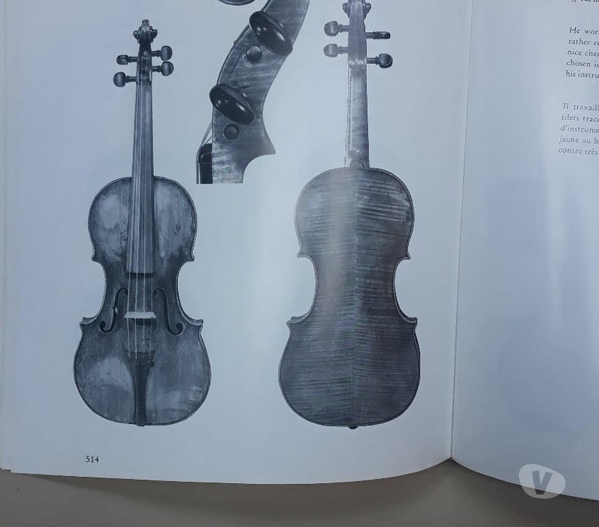 Livres occasion Bouches-du-Rhône St Victoret - 13730 - Photos Vivastreet DICTIONNAIRE DES LUTHIERS ITALIENS