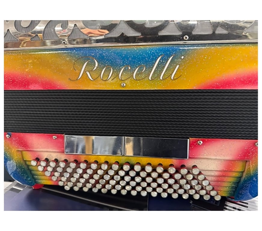Instruments de musique Bas-Rhin Mommenheim - 67670 - Photos Vivastreet ROCELLI accordéon bouton - Equipé midi MUSICTECH