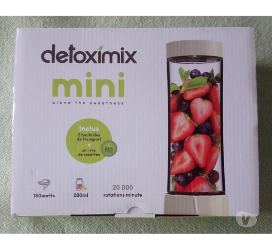 Electroménager occasion Seine-Saint-Denis La Courneuve - 93120 - Photos Vivastreet Mini Blender Detoximix