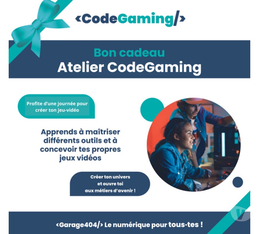 Informatique Loire St Etienne - Photos Vivastreet Bon activités découverte vacances Robotique ou CodeGaming