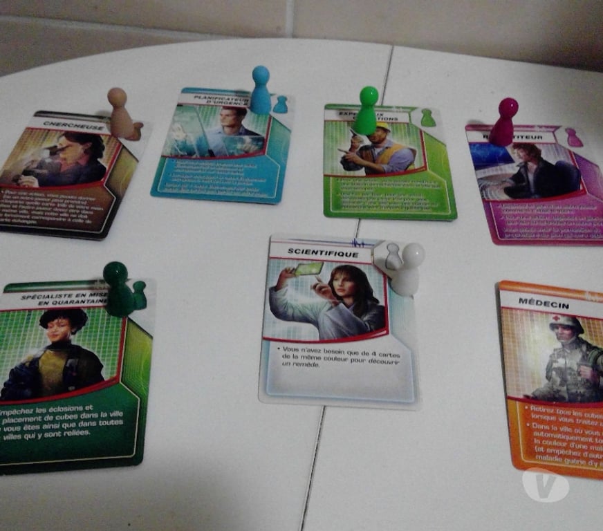 Jeux - Jouets Paris Paris 14ème ardt - 75014 - Photos Vivastreet 28€ Pièces jeu pandémie (Filosofia)