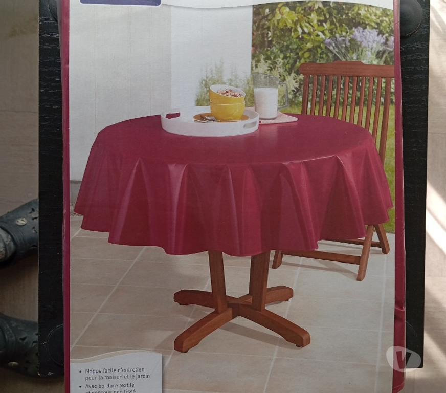 Ameublement & art de la table Orne Argentan - 61200 - Photos Vivastreet Nappe de table en toile cirée pour intérieur ou extérieur