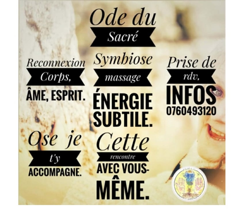 Massages Puy-de-Dôme Ceyrat - 63122 - Photos Vivastreet Ode du Sacré Massage tantrique Soin énergétique