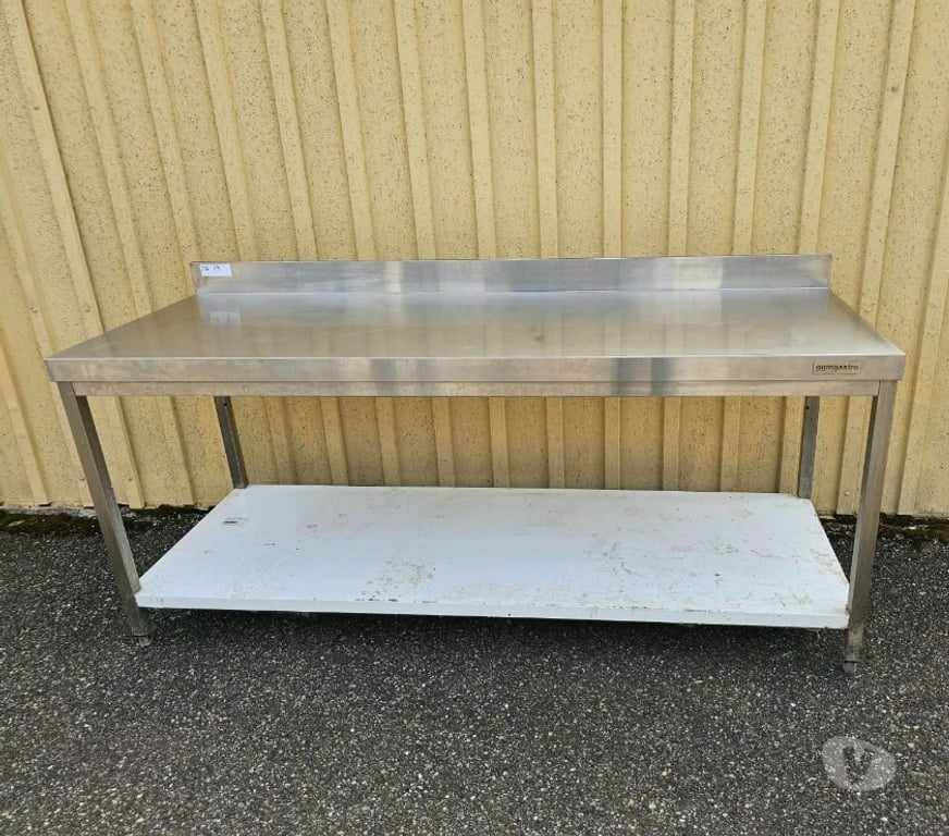 Matériel Bas-Rhin Ostwald - 67540 - Photos Vivastreet Table de travail inox GGM Gastro (JG 13)