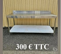 Photos Vivastreet Table de travail inox GGM Gastro (JG 13)