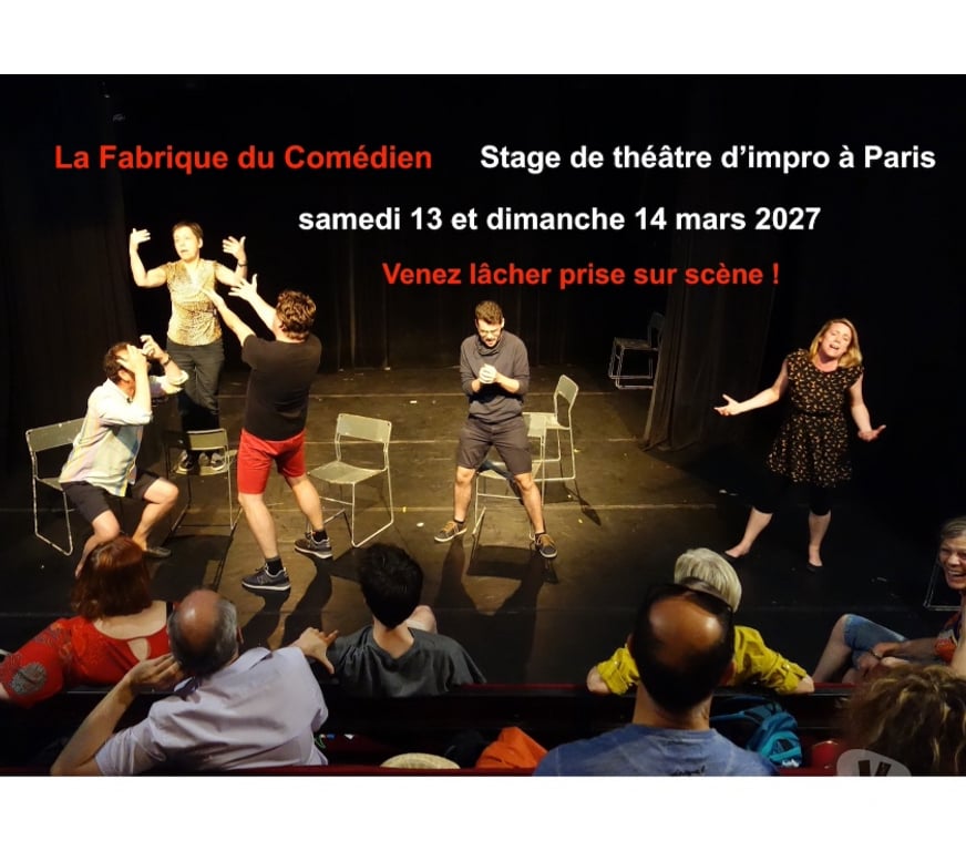 Musique - Théâtre - Danse Paris Paris 1er ardt - 75001 - Photos Vivastreet Idée cadeau Noël offrez un stage de théâtre à Paris !