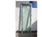 Porte fenêtre en alu un vantail Haut 2440 Larg 990
