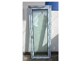 Porte fenêtre un vantail en alu Haut 2340 Larg 930