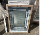 Fenêtre de douche en alu 7016 Haut 800 Larg 600