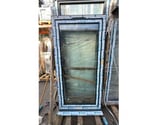 Fenêtre un vantail alu 7016 Haut 1740 Larg 890