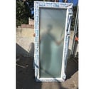 Couzon au Mont d'Or - Rhône — Porte fenêtre pvc blanc un vantail Haut 2230   960