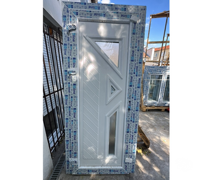 Bricolage - Jardin - Outillage Taluyers Rhône - Photos Vivastreet Porte d’entrée pvc blanc Haut 2120 Larg 860