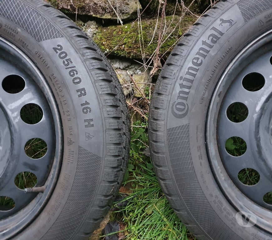Pièces et services auto Loire St Etienne - Photos Vivastreet 2 roues hiver 205 60 16 92H Continental Citroen C4
