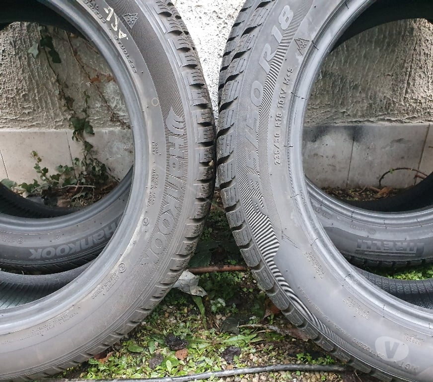 Pièces et services auto Loire St Etienne - Photos Vivastreet 2 ou 4 pneus hiver 235 50 18 101V Pirelli Hankook