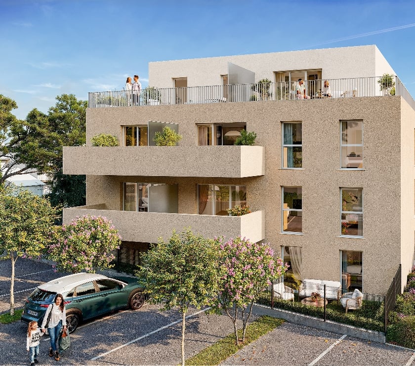 APPARTEMENT T3 NEUF avec terrasse de 25 m²
