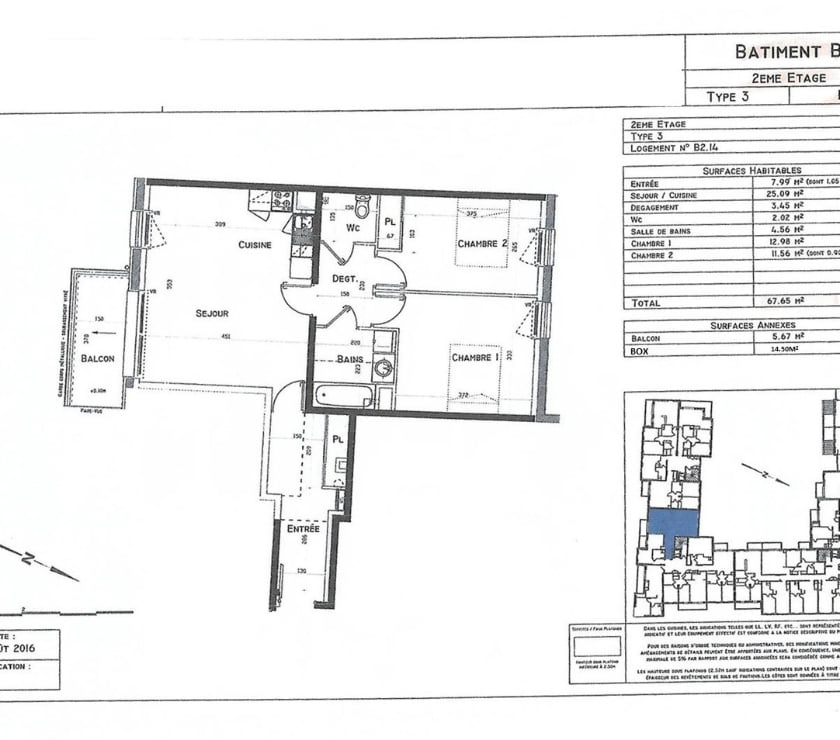 Location appartement Maine-et-Loire Angers - Photos Vivastreet A louer Appartement T3 sur Angers